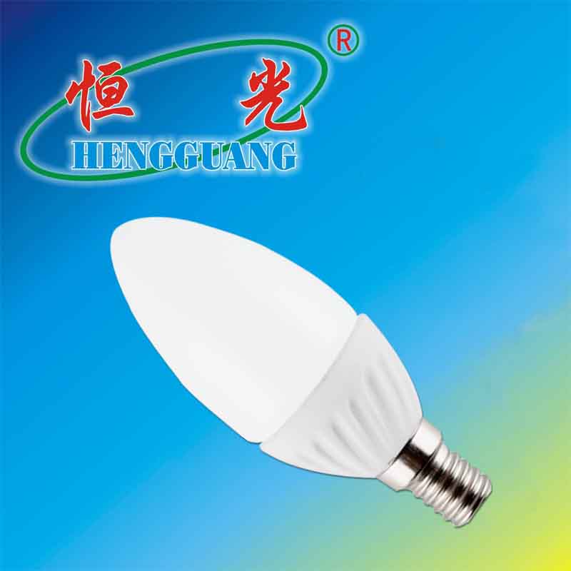 恒光LED陶瓷蜡烛尖泡灯3W-E14,相关产品推荐,新产品, 年度新产品,新产品发布,产品推介,led新产品,led最新产品