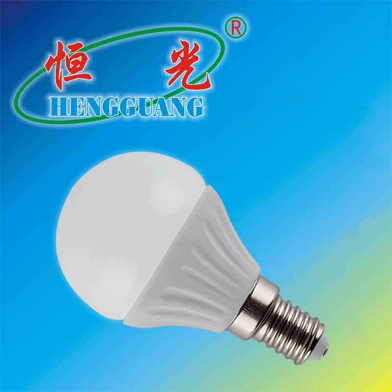 恒光LED陶瓷球泡灯3W-E14,相关产品推荐,新产品, 年度新产品,新产品发布,产品推介,led新产品,led最新产品
